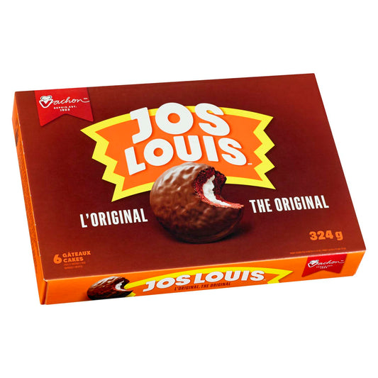 Gâteaux Jos Louis au chocolat Vachon, paquet de 6, 324 g