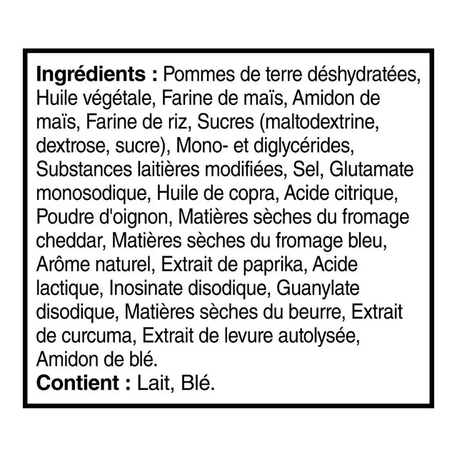 Chips de pommes de terre au cheddar Pringles (156g)