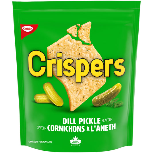 Crispers Saveur Cornichon Aneth, Lot de 12 (12 x 145g)