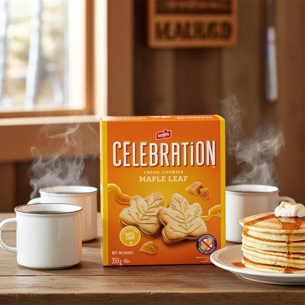 Biscuits feuilletés à la crème d'érable Leclerc Fête 350G