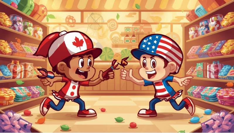 What’s the Difference Between Canadian and American Candy?