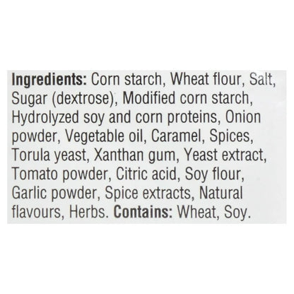 List of ingredients on a label with a white background