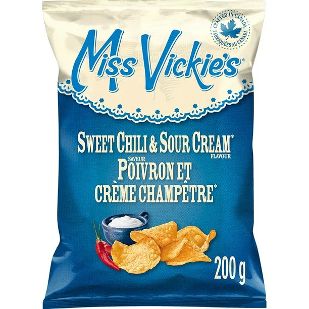 Croustilles au piment doux et à la crème sûre Miss Vickie's 200 g
