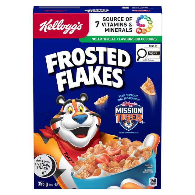 Céréales Kellogg's Frosted Flakes 355g
