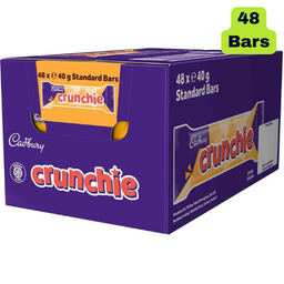 Cadbury Crunchie Barre Chocolatée Lot de 48 (48 x 44G)