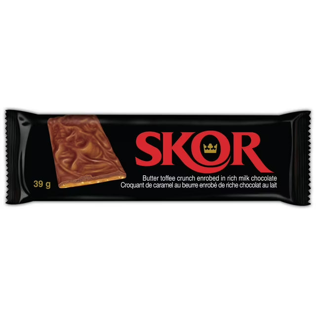 Barre de chocolat pleine grandeur Skor de Hershey (39 g)