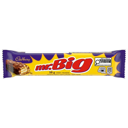 Barre de chocolat pleine grandeur Mr Big de Cadbury (50 g)
