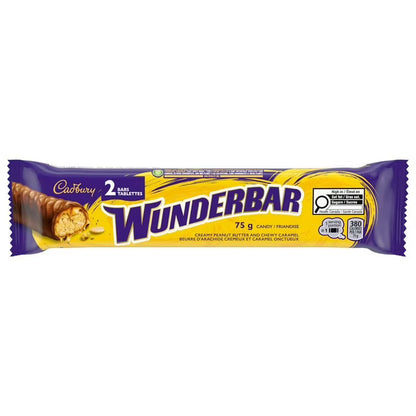 Cadbury Wunderbar Barre Chocolat Format Géant (75g)