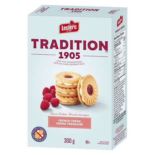 Biscuits Crème Tradition Française Leclerc 1905 (300g)