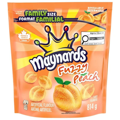 Bonbons gélifiés Pêches Acidulées Maynards (814 g)