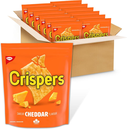 Crispers saveur cheddar - paquet de 12 (12 x 145 g)