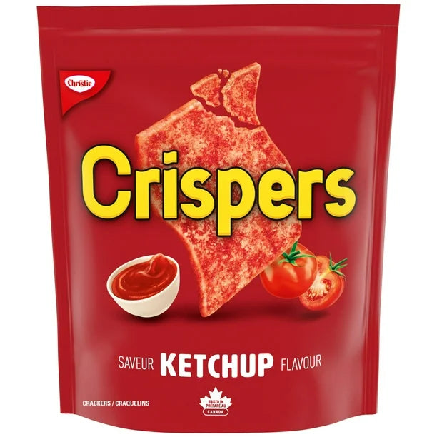 Crispers Saveur Ketchup Croustilles 12 Paquets (12 x 145g)