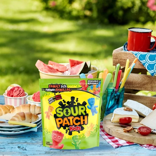 Bonbons Gélifiés Sour Patch Kids Original Format Familial (816g)
