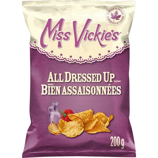 Croustilles Toutes Garnies Miss Vickie's Paquet de 10 (10 x 200 g)