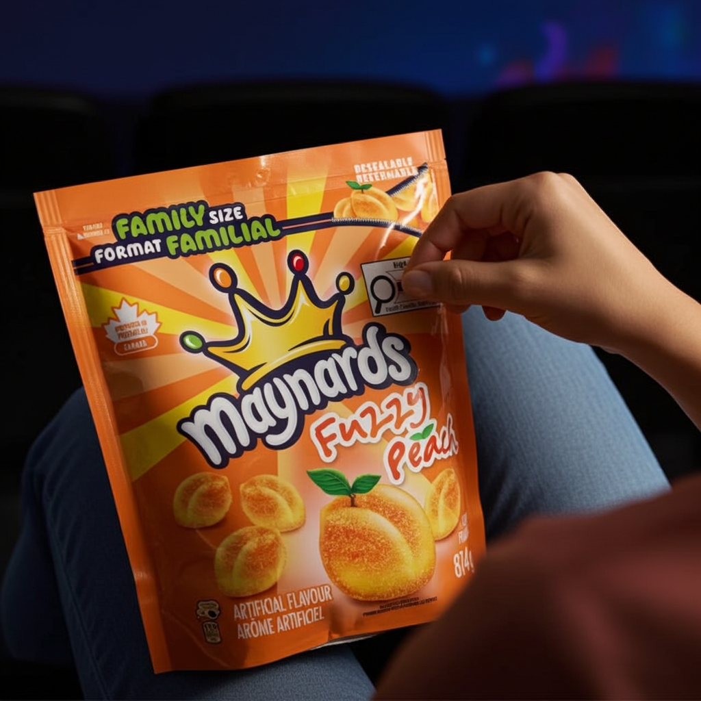 Bonbons gélifiés Pêches Acidulées Maynards (814 g)
