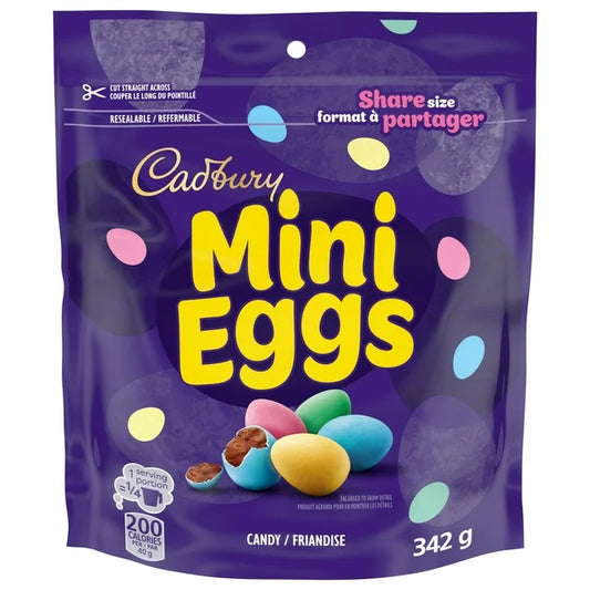 Cadbury Mini Eggs Chocolats sachet familial (342g)