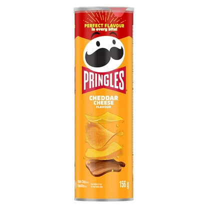 Chips de pommes de terre au cheddar Pringles (156g)