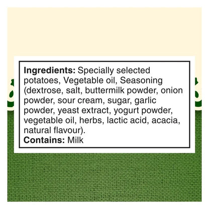 Croustilles Crème Sûre, Fines Herbes et Oignon Miss Vickie's 200 g