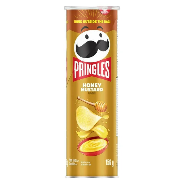 Tuiles de pommes de terre Pringles Miel et Moutarde (156 g)