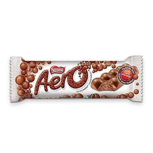Nestlé Aero Chocolat au Lait Format Standard (42g)