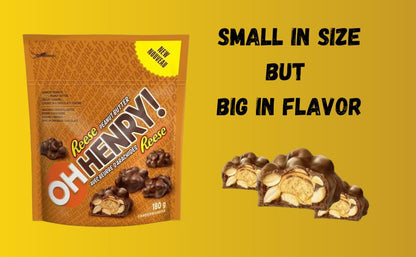 Oh Henry Reese's Peanut Butter Bites Sachet grand format (180 g)