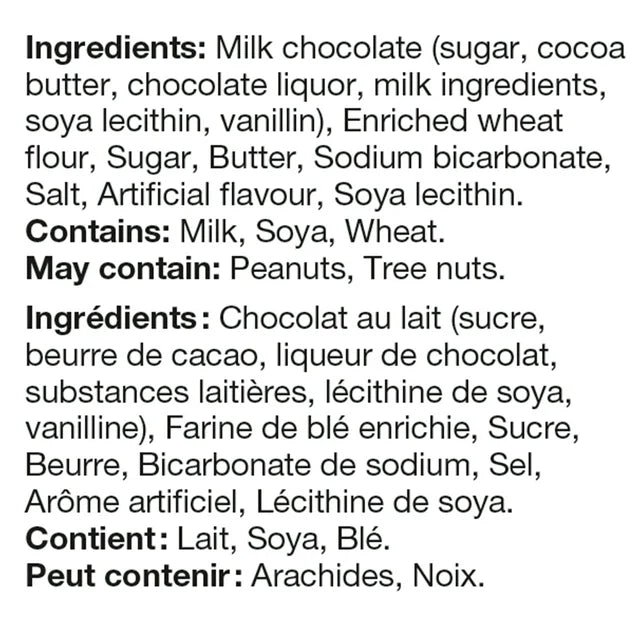 Biscuits sablés au chocolat au lait Leclerc Célébration (240 g)