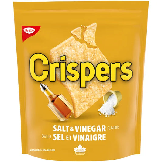 Crispers Snack Vinaigre et Sel 145g